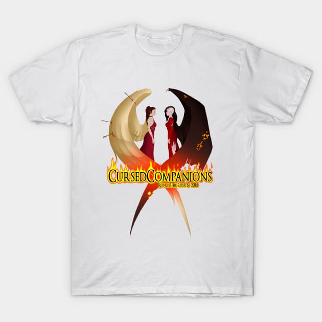 Cursed Companions T-Shirt by StormSkyress